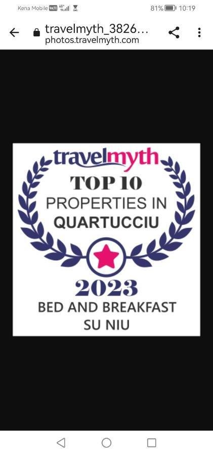Bed And Breakfast Su Niu Quartucciu Bagian luar foto